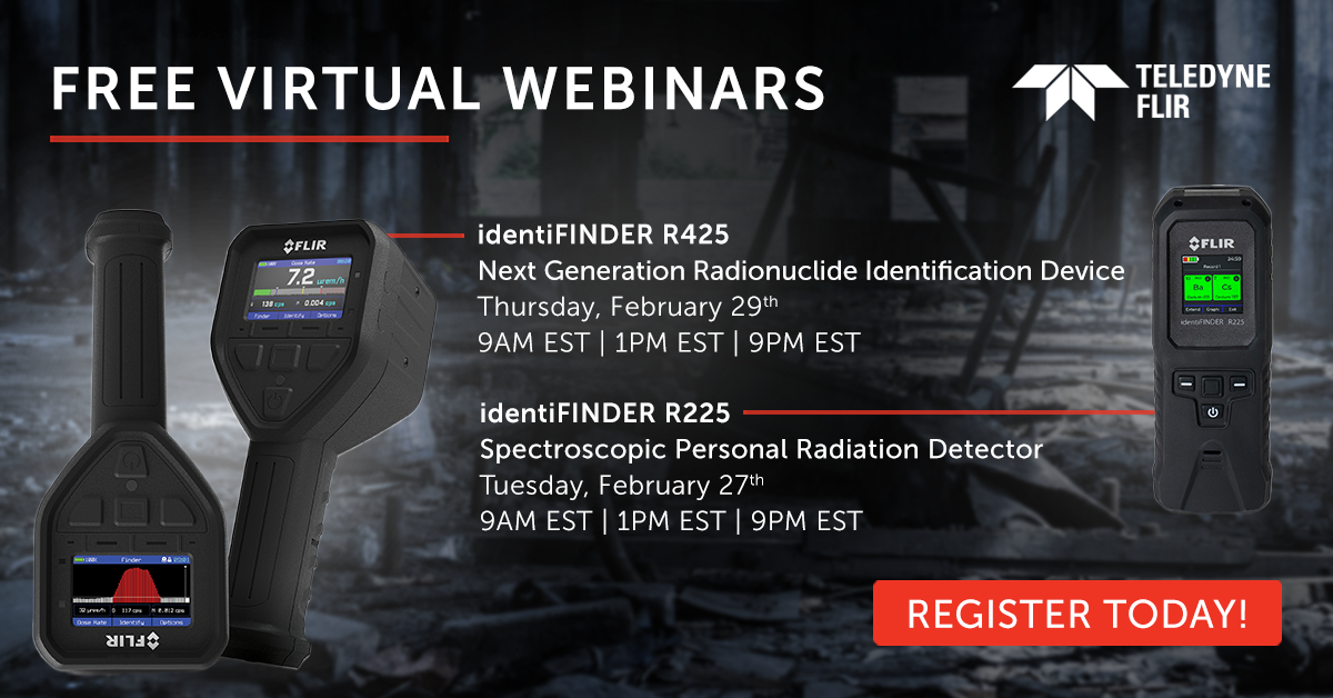 Zenith R425 identiFINDER R225 and R425 Webinars | Defense.flir.com
