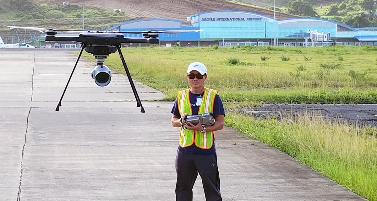 SkyRanger Lands in Saint Vincent