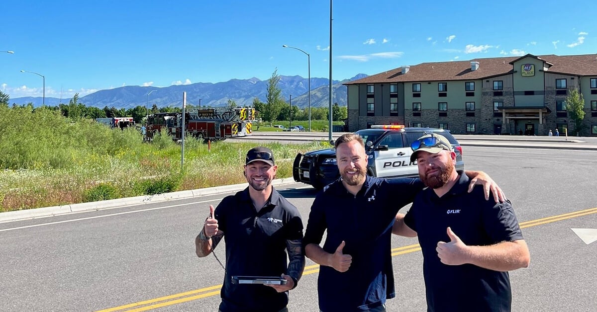 SkyRaider Nabs Skinny-Dipping Suspect in Montana
